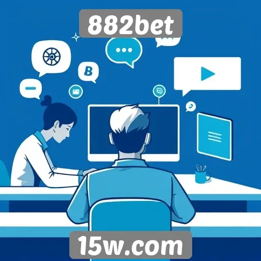 Como funciona o atendimento ao cliente na 882bet